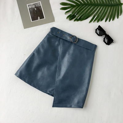 Κομψή δερμάτινη φούστα κυρίες σε διάφορα χρώματα