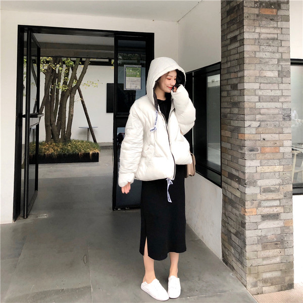 Új modell női kabát kapucnis három színben