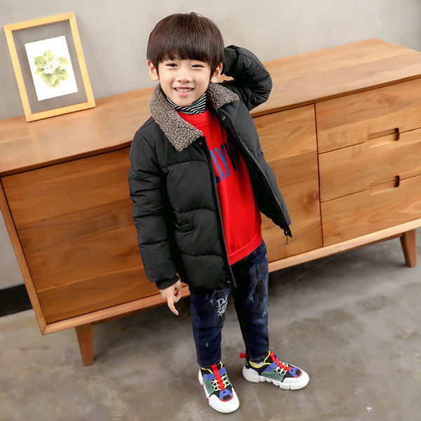 Gyermek kabát fiúknak két színben