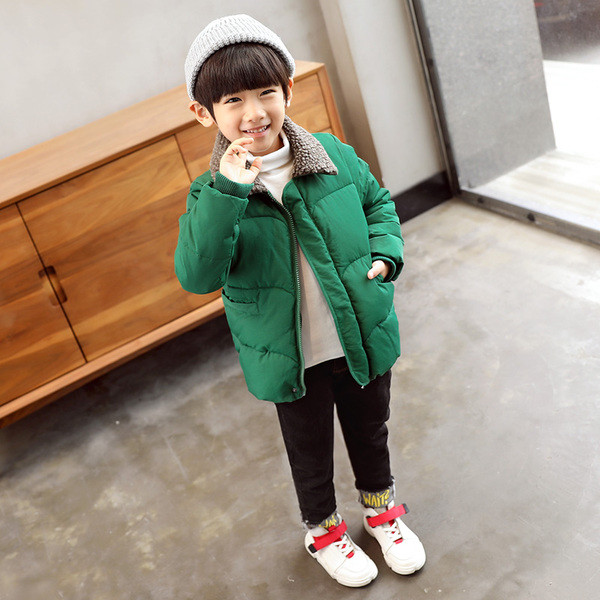 Gyermek kabát fiúknak két színben