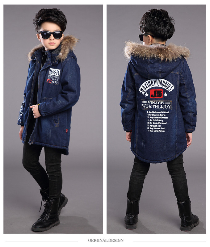 Aktuális gyerek kabát fiúknak két színben