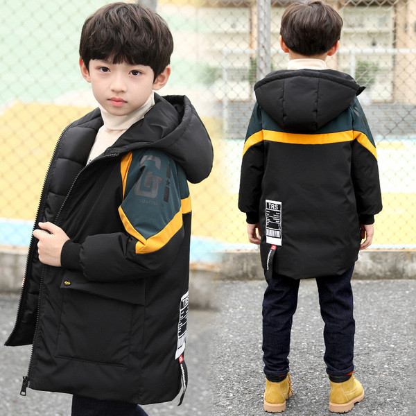 Geaca de iarna pentru baieti pentru copii in doua culori