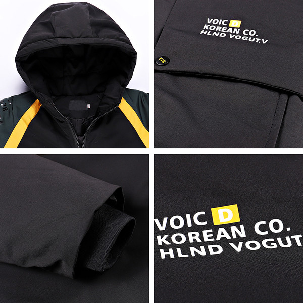 Geaca de iarna pentru baieti pentru copii in doua culori