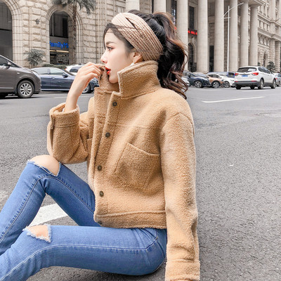 Puha női kabát O-nyakkal, két színben