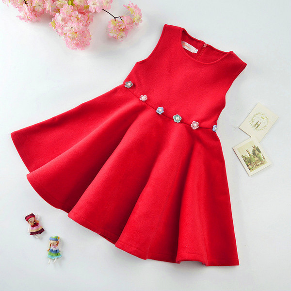 Gyerekruha lányoknak piros színben