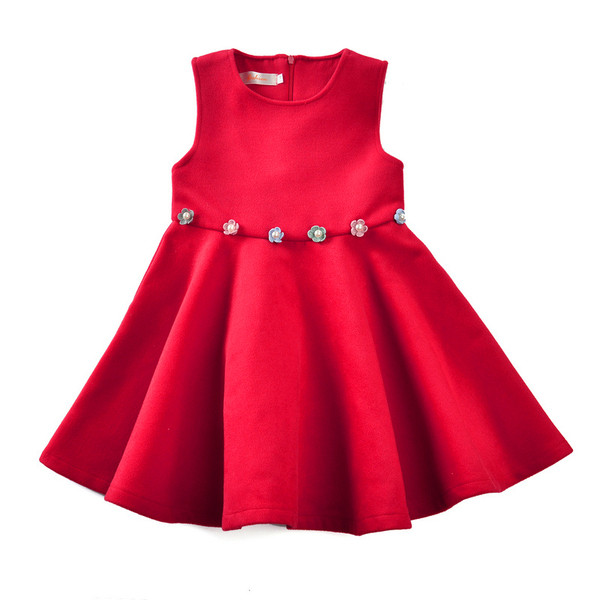 Gyerekruha lányoknak piros színben