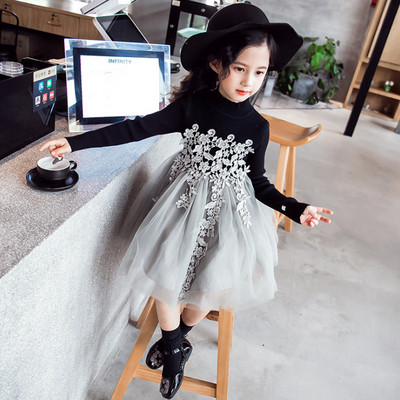 Детска актуална рокля за момичета