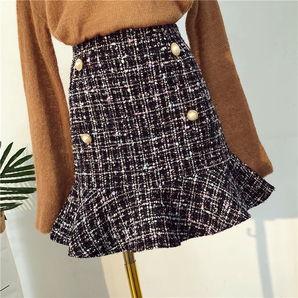 Stílusos női szoknya három színben