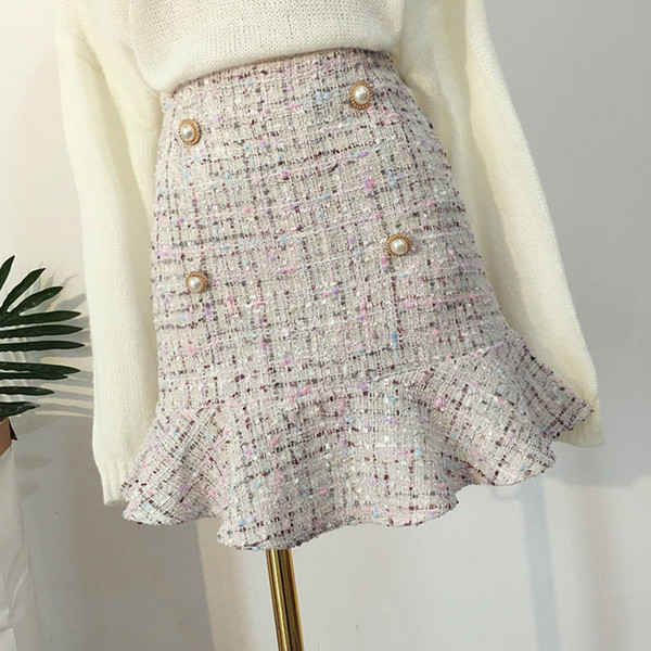 Stílusos női szoknya három színben