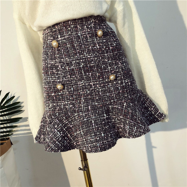 Stílusos női szoknya három színben