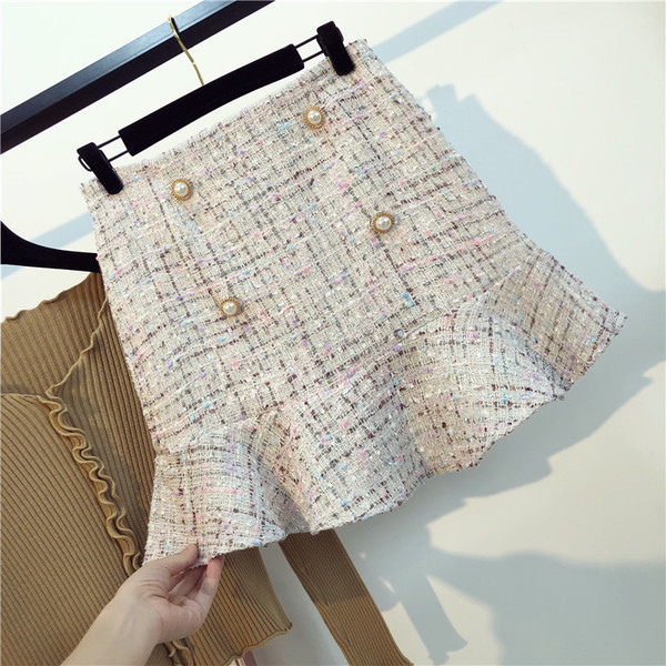 Stílusos női szoknya három színben