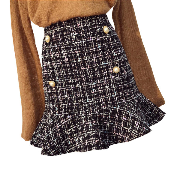 Stílusos női szoknya három színben