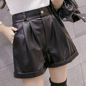 Κομψά γυναικεία δερμάτινα παντελόνια