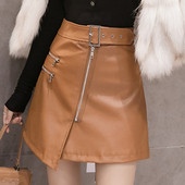 Aszimmetrikus női szoknya három színben