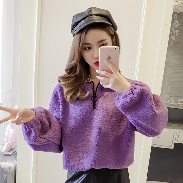 Női rövid pulóver több színben