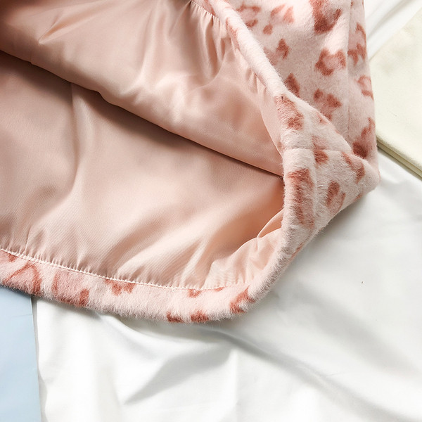 Modern női szoknya három színben leopárdmintás kivitelben