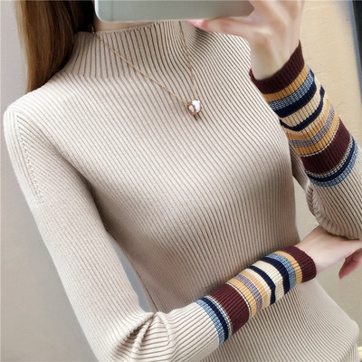 Стилен дамски пуловер в различни цветове