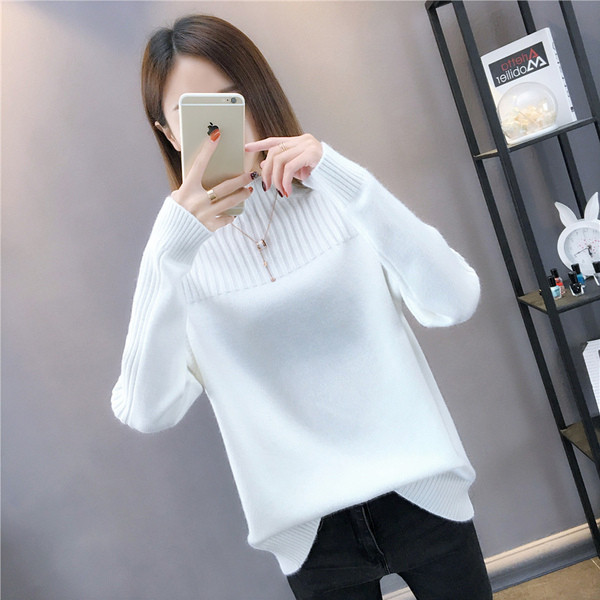 Pulover lung de dama modern in mai multe culori