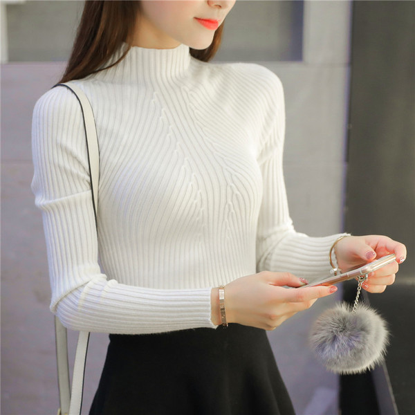 Stílusos női pulóver három színben