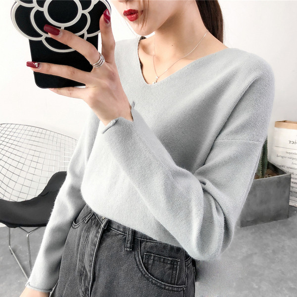 Elegáns női pulóver több színben