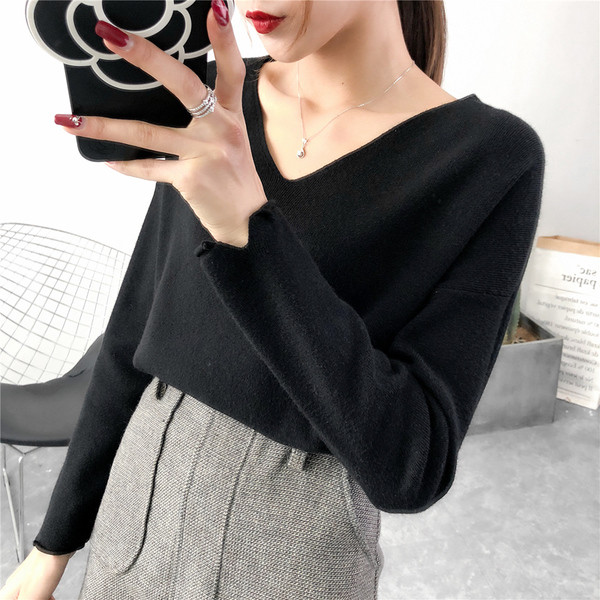 Elegáns női pulóver több színben