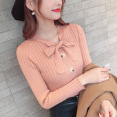 Bluza de dama eleganta cu panglica in mai multe culori