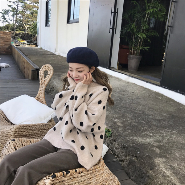 Pulover de dama modern in doua culori