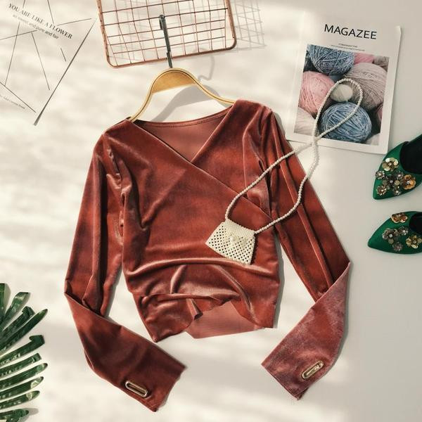 Stílusos női blúz különböző színekben