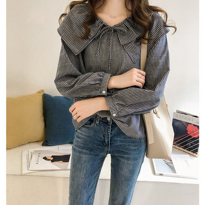 Модерна дамска риза в два цвята