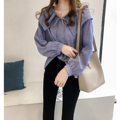 Модерна дамска риза в два цвята