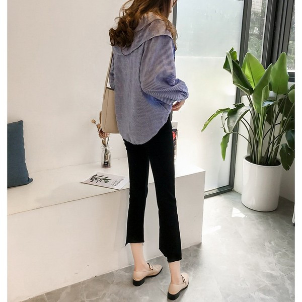 Модерна дамска риза в два цвята