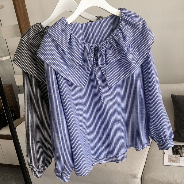 Модерна дамска риза в два цвята