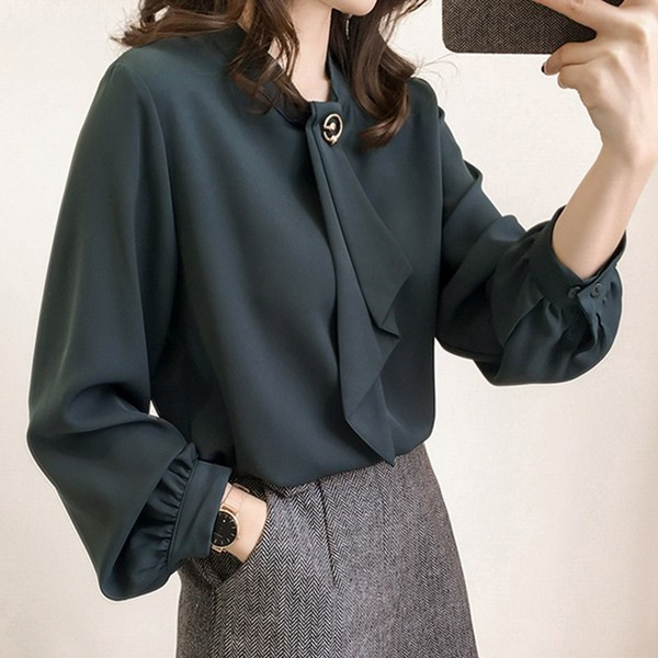 Елегантна дамска риза в три цвята