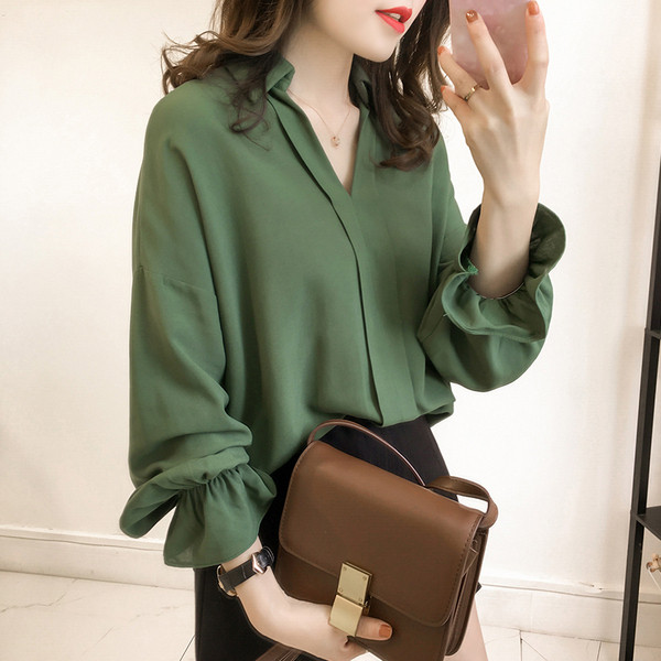 Модерна дамска риза в няколко цвята