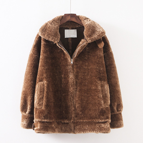 Спортно-елегантно дамско пухено палто в два цвята