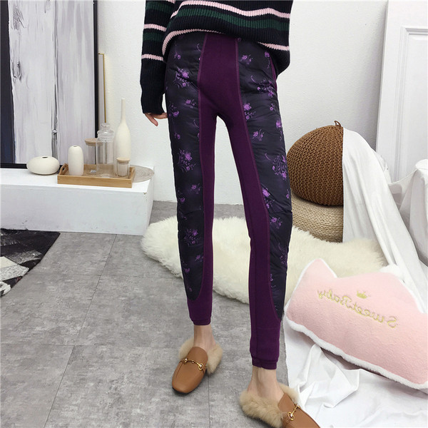 Зимен дамски клин с топла подплата в два цвята