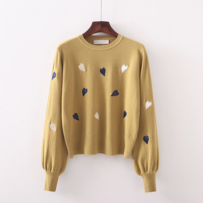 Модерна дамска блуза в сив и жълт цвят