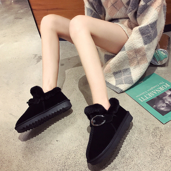 Топли дамски боти за зимата в три цвята