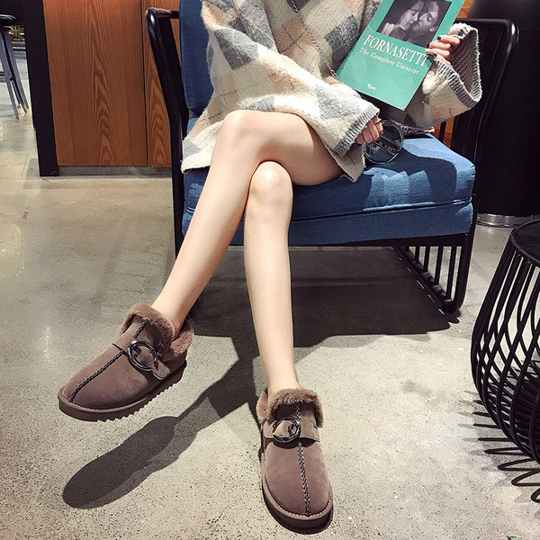 Топли дамски боти за зимата в три цвята