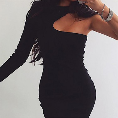 Rochie eleganta de dama model Slim in negru, bej si verde