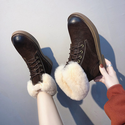 ΝΕΕΣ μοντέρνες γυναικείες καφέ μπότες με γο΄υνα