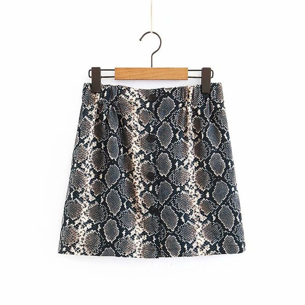 Дамска модерна къса пола 