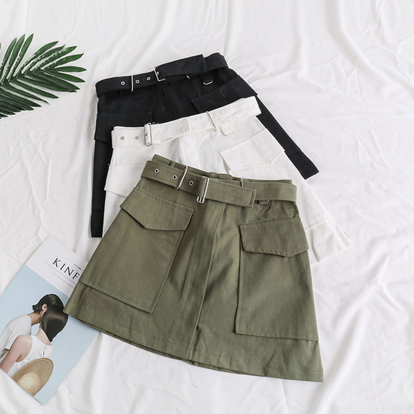 Ежедневна дамска пола в три цвята