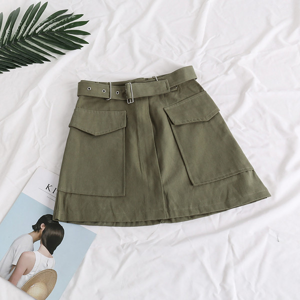 Ежедневна дамска пола в три цвята