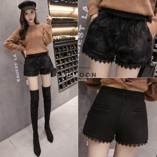 Дамски къс панталон за есента и зимата в няколко модела