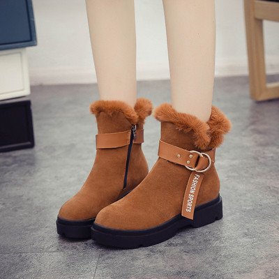 Νέες casual γυναικείες μπότες σε καφέ και μαύρο χρώμα