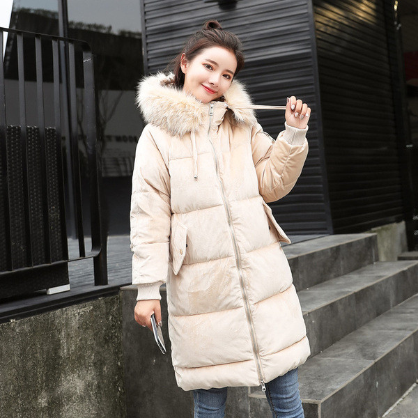 ХИТ Актуално дамско яке дълъг модел в розов,бял и син цвят 