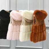 Új modell női pehelymellény kapucnival több színben