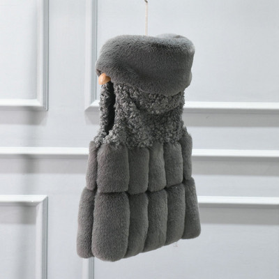 Új modell női pehelymellény kapucnival több színben