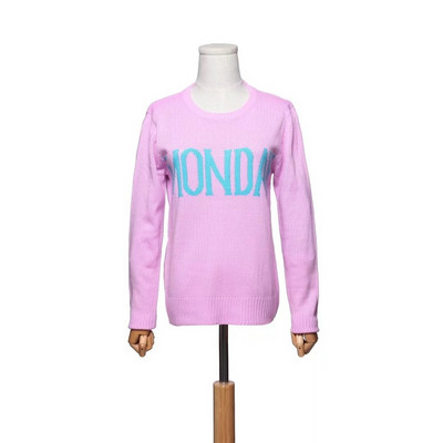 Зимна дамска блуза с цветна бродерия в няколко цвята